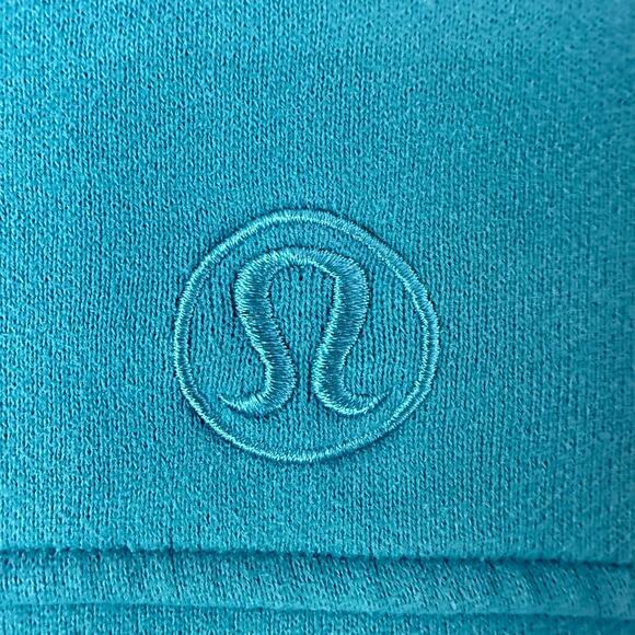 Lululemon Scuba Oversized Funnel Neck Half Zip M/L Oceanic Blue Pre-Owned - Picture 7 of 12